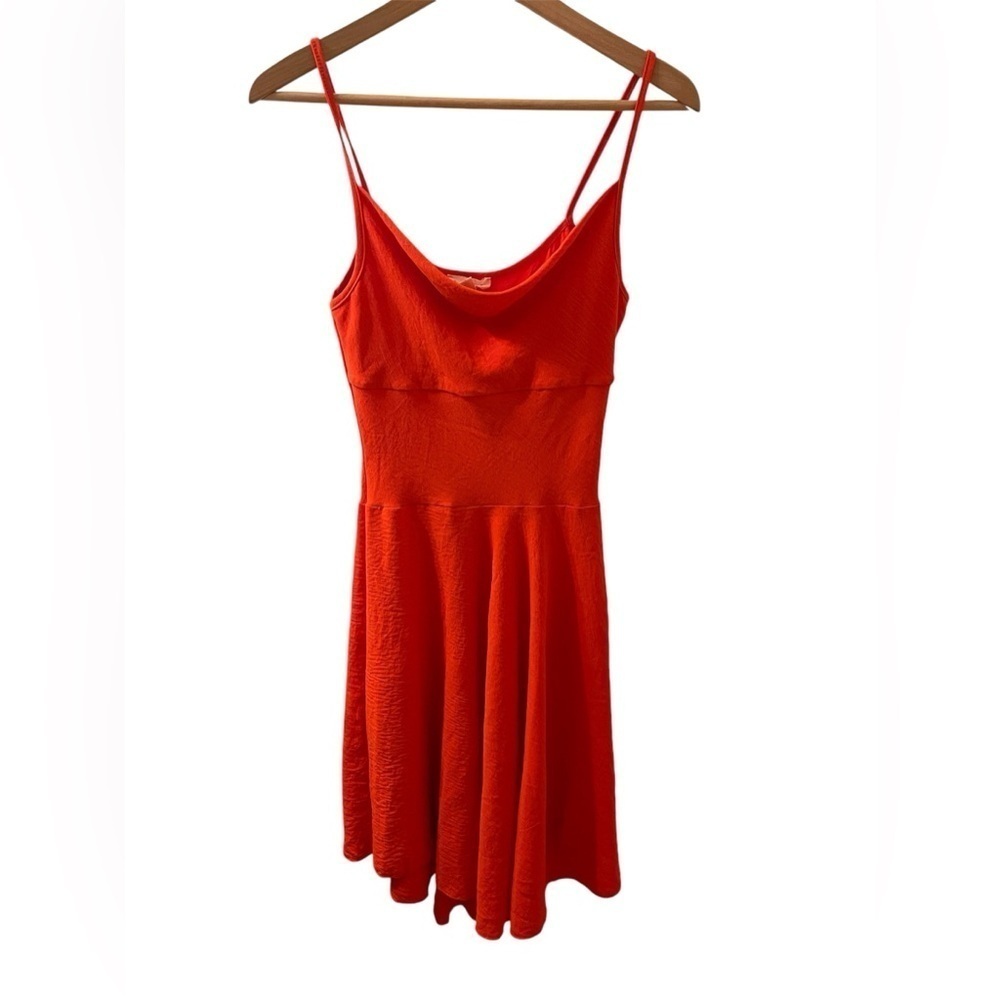 See You Monday Women’s Fit And Flare Dress With Spaghetti Straps Size Medium